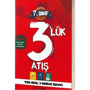 Oscar Yayınları 7. Sınıf Üçlük Atış Deneme Sınavı