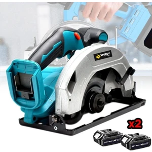 Çift Akülü Daire Testere Sunta Kesme Makinası Pro 36W 5AH