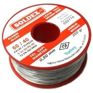 200 gr 0,50MM 60/40 Lehim Teli Soldex