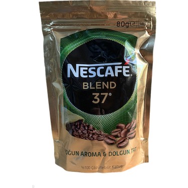 Settle nyheder cigar Nescafe Blend 37 Granül Kahve 80 gr Fiyatı - Taksit Seçenekleri
