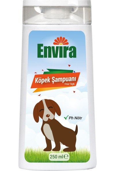 Envira Köpek Şampuanı Kısa Tüylü 250 ml
