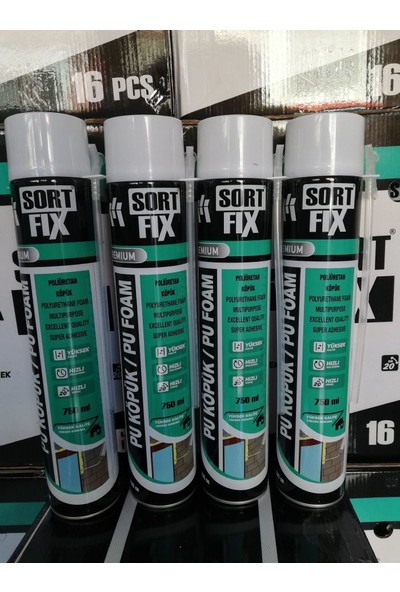 Sortfix Sort Fix Premium Köpük 750 ml
