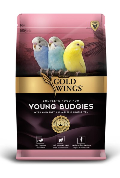 Gold Wings Premium Yavru Muhabbet 1 kg