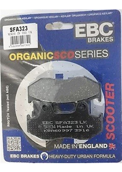 Honda Spacy 110 Alpha Ebc Ön Balata