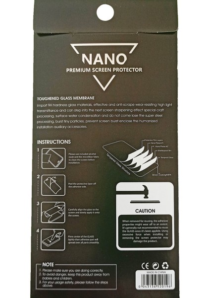 Samsung Galaxy M31 9h Seramik Nano Cam Ekran Koruyucu