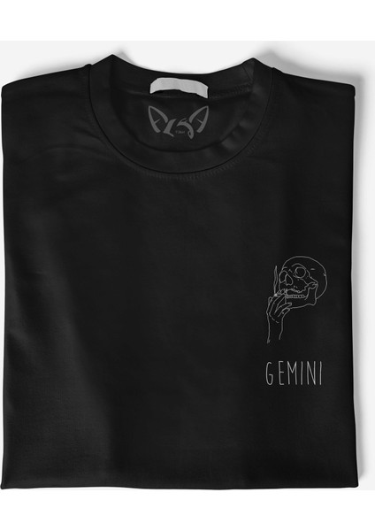 Gemini Dijital Resim Baskılı Çocuk Siyah Tshirt fiyatları