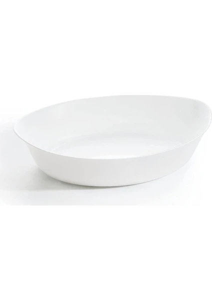 Luminarc Smart Cuisine Beyaz Oval Fırın Kabı 38 x 23 cm.