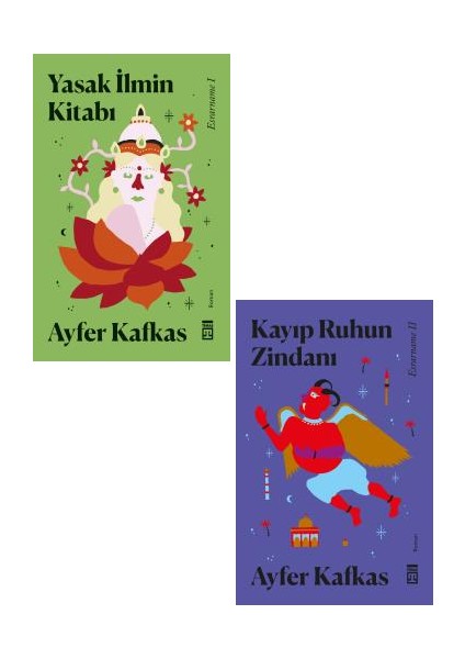 Yasak Ilmin Kitabı - Kayıp Ruhun Zindanı - Ayfer Kafkas Esrarname Serisi 2 Kitap Set