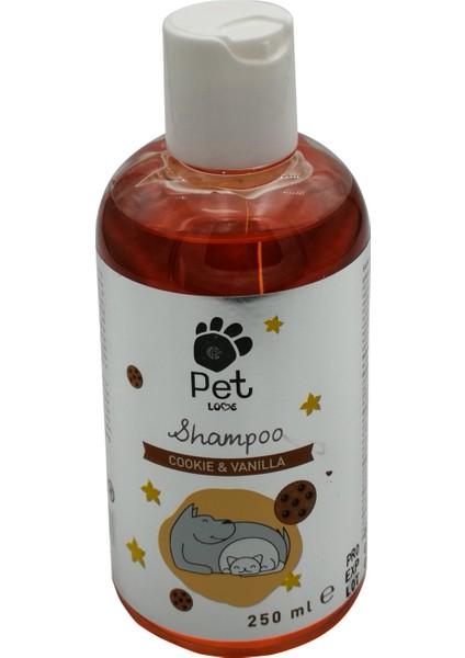 Kedi ve Köpek 250ML Şampuan Kurabiye Kokulu