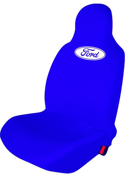 Ford Fiesta Penye Oto Koltuk Kılıfı - Marka Logo Baskılı - Mavi fiyatları