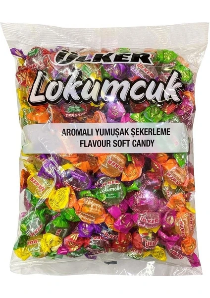 Lokumcuk Yumuşak Şekerleme Karışık Paket 1 kg