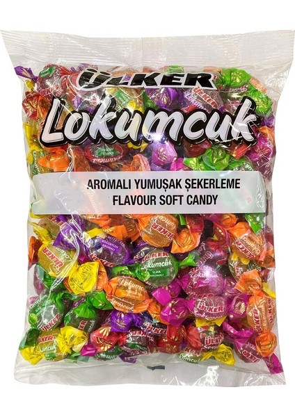 Lokumcuk Yumuşak Şekerleme Karışık Paket 1 kg