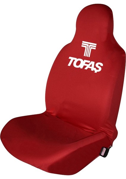 Tofaş Şahin Penye Oto Koltuk Kılıfı - Marka Logo Baskılı - Kırmızı fiyatları