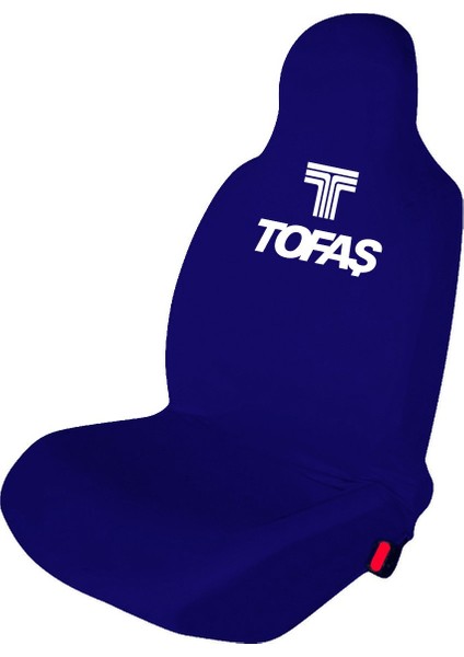 Tofaş Tipo Penye Oto Koltuk Kılıfı - Marka Logo Baskılı - Lacivert fiyatları