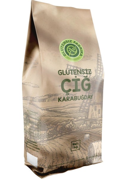 Glutensiz Çiğ Karabuğday (1kg)