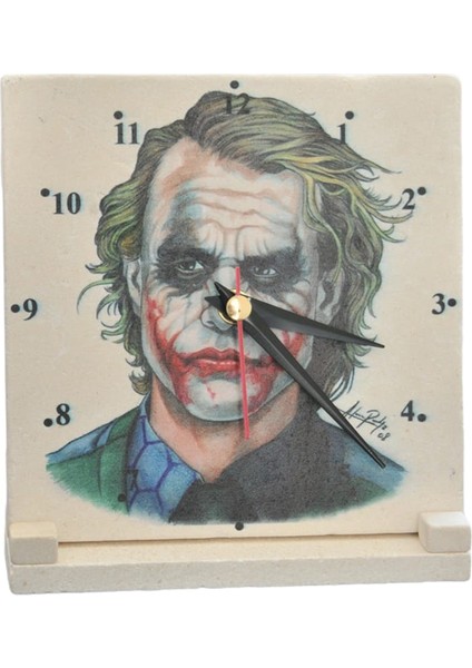 Tırtıl Hediyelik Tırtıl Joker Doğal Taş Saat (15X15)