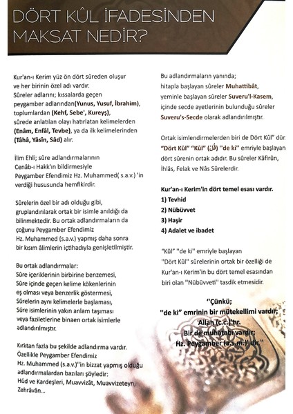Dört Sure Dört Kûl Yazılı Kristal Taşlı Dini Hediyelik Biblo Sarı fırsatları