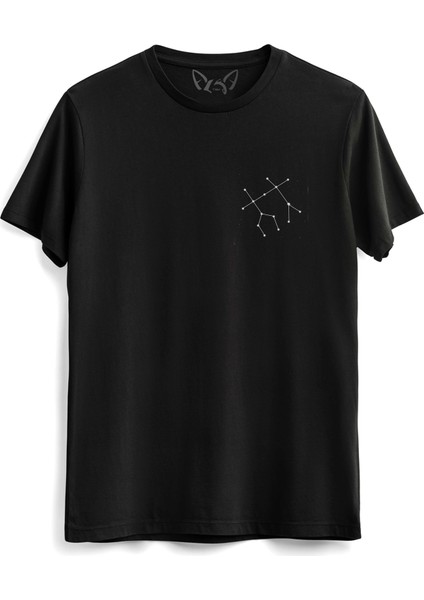 Gemini Resimli Çocuk Siyah Tshirt