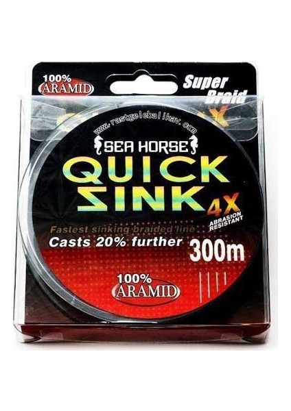 Quick Sink 0,18 mm 300MT 4x Ipek Misina