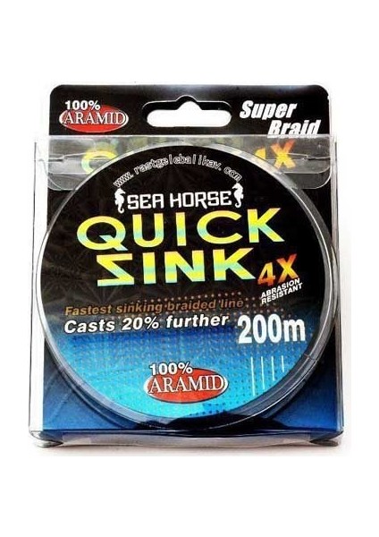 Quick Sink 0,35 mm 200MT 4x Ipek Misina