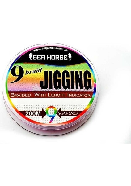 Jigging Pe 0,16 mm 200MT 9x Ipek Misina