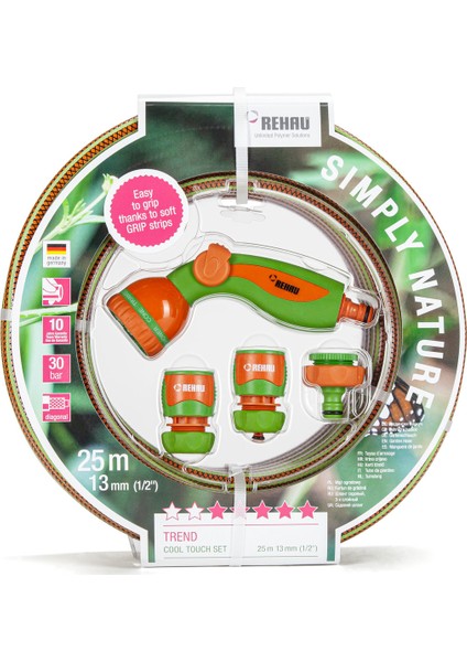 Cool Touch Simply Nature 1/2 Hortum Seti 25M