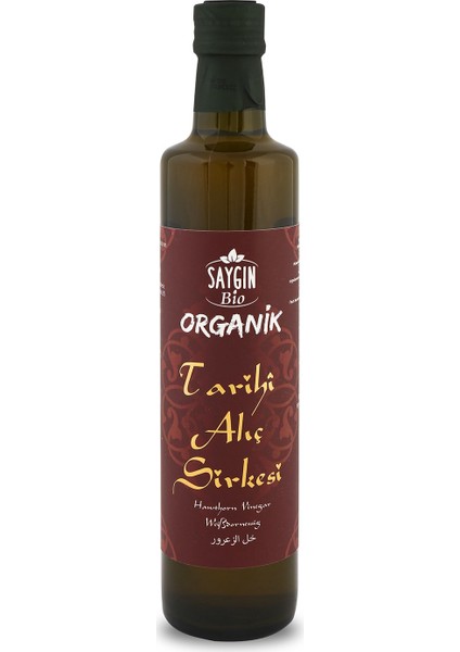 Organik Alıç Sirkesi 500 ml