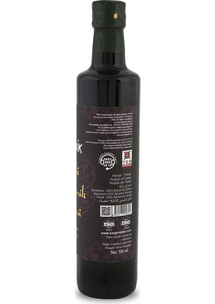 Organik Balzamik Sirke 500 ml fiyatları