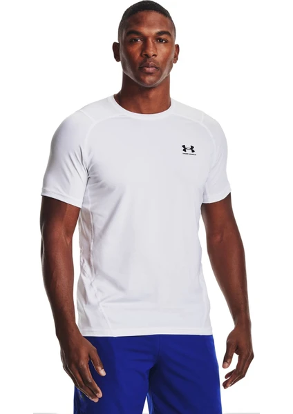 Under Armour Erkek HeatGear® Armour Fitted Kısa Kollu 1361683-100