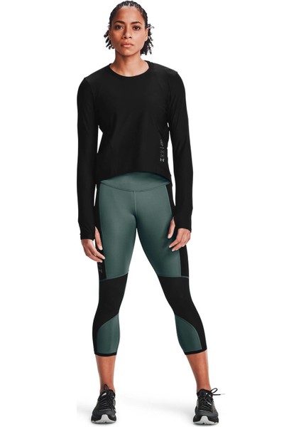 Kadın UA Koşu Anywhere Cropped Uzun Kollu 1359797-001 modelleri