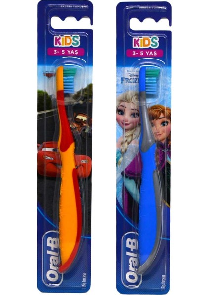Çocuk Diş Fırçası Frozen & Cars 3+ Yaş