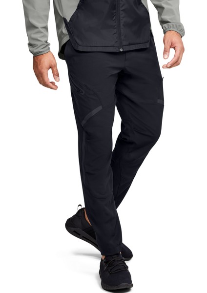 UA Unstoppable Cargo Pants 1352026-001 Erkek Siyah Spor Eşofman Altı