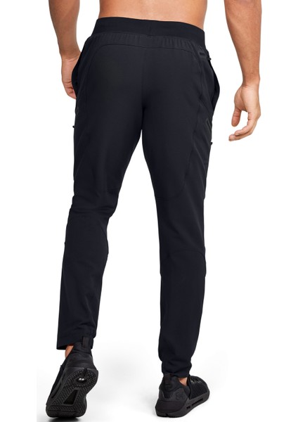 UA Unstoppable Cargo Pants 1352026-001 Erkek Siyah Spor Eşofman Altı
