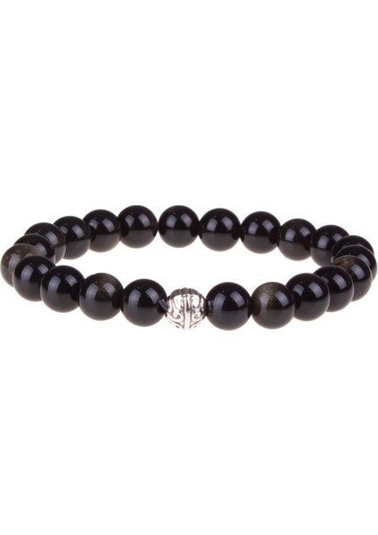 Gold Obsidyen Taşı Bileklik - 300045 fiyatları