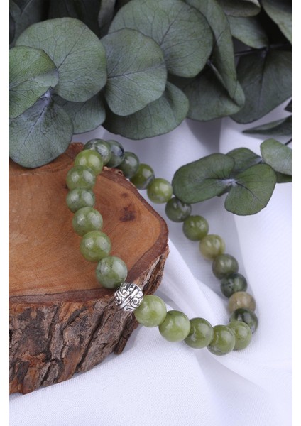 Kanada Yeşim Taşı Bileklik - 300037