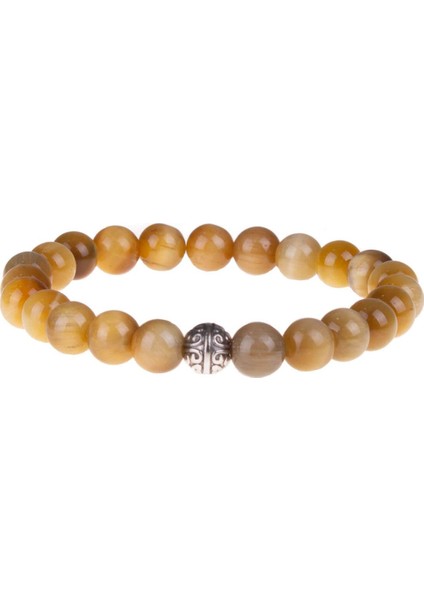 Sarı Kaplangözü Taşı Bileklik - 300050 fiyatları