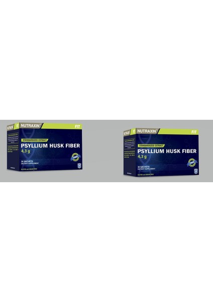 Psyllium Husk Fiber 4 G x 30 Saşe x 2 Kutu