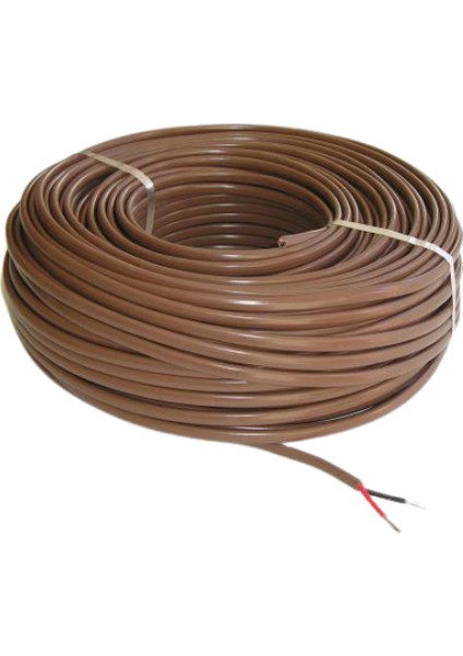2x1,5mm² Tekne ve Karavan Kalaylı Kablo 10 Metre Kalaylı Yassı Marin Kablo Kahverengi fiyatları