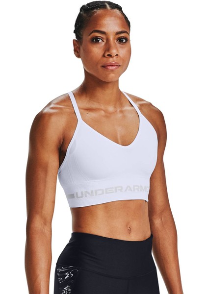Kadın UA Dikişsiz Low Long Spor Sütyeni 1357719-100