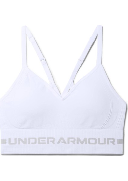 Kadın UA Dikişsiz Low Long Spor Sütyeni 1357719-100 modelleri