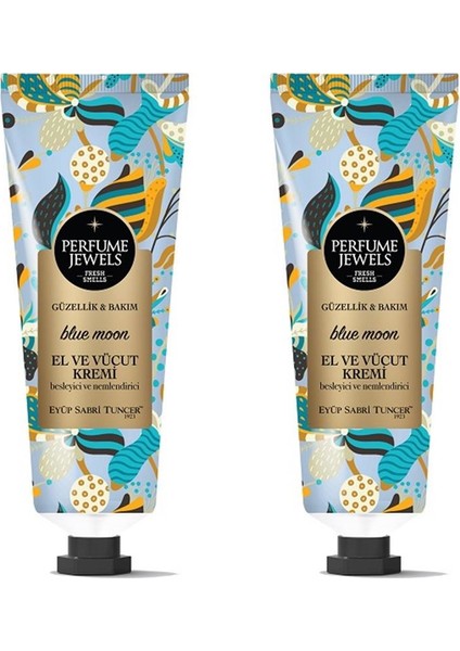 Blue Moon El ve Vücut Kremi Tüp 50 ml x 2 Adet