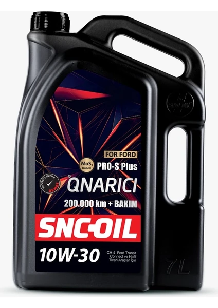 SNC-OIL Pro-S Plus 10W-30 7 Litre Onarıcı Motor Yağı ( Üretim Yılı: 2023 )