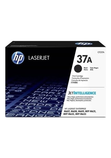 CF237A 37A Toner - M607 - M608 - M609 - M631 - M632 - M633 Orj. Toner