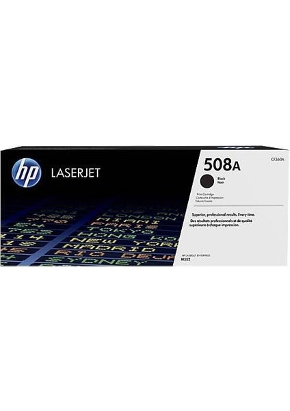 508A CF360A Siyah Orj. Laserjet Toner Kartuşu