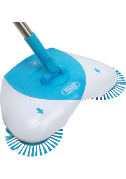 Spin Broom Yeni Nesil Süpürge Mavi