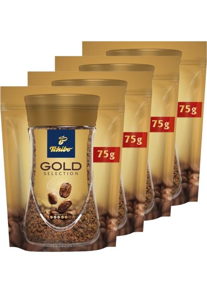 Gold Çözünebilir 75 gr 4'lü Avantajlı Paket