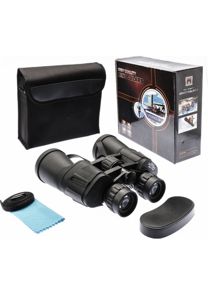 20X50 Profesyonel Hd Dürbün - Tam Multi Kaplama - Bak7 Prizma - Porro - 1000M/56M