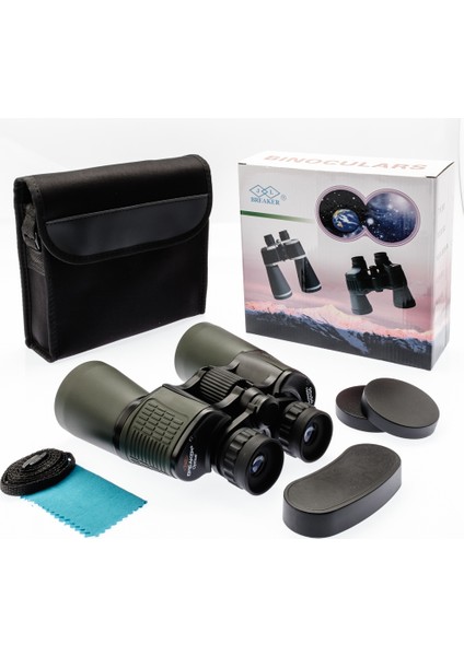 WA-20X50 Profesyonel El Dürbünü - 1000M/56M - Yeşil