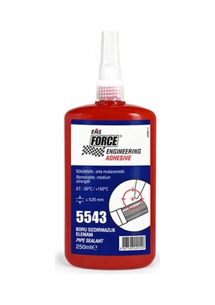 36'lı Force 5543 250 ml Sıvı Conta