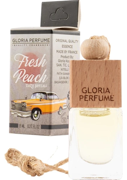 Gloria Perfume Şeftali Oto Kokusu 8 ml